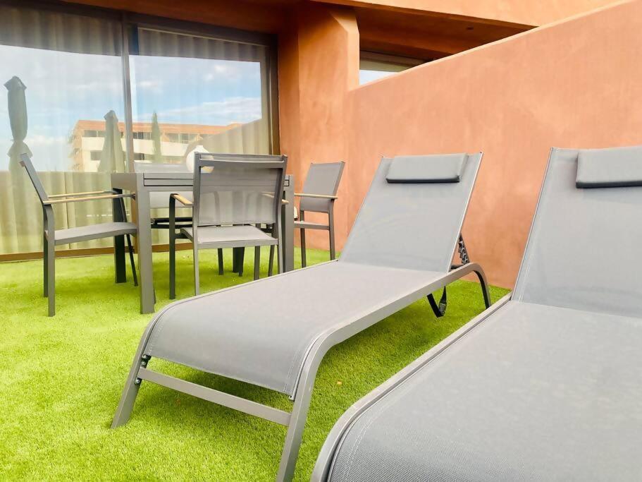 Appartamento Piscina Chic Con Gran Terraza Murcia Esterno foto